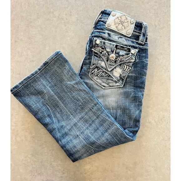 Girls Miss Me Jeans - Picture 1 of 12